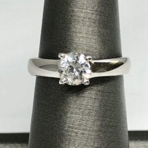 diamond ring with thick band