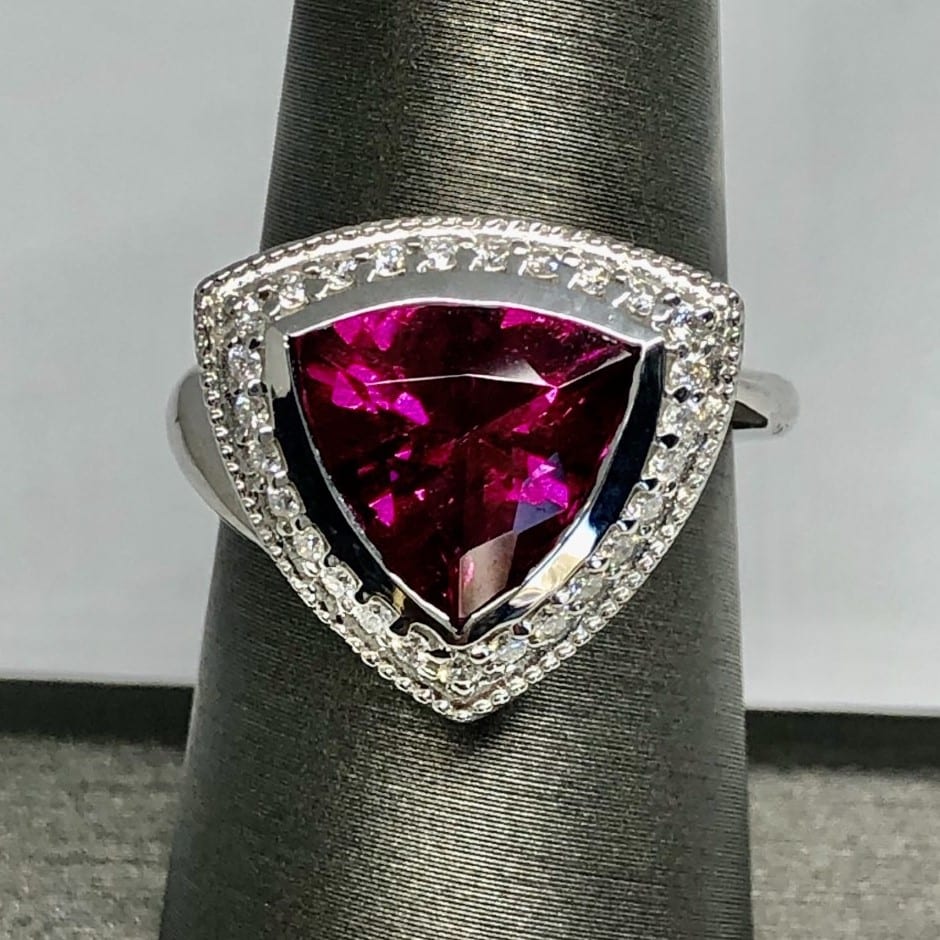 rubellite ring