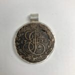 Katherine the Great coin pendant